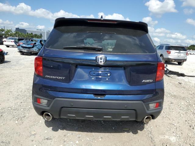 5FNYF8H53SB000028 - 2025 HONDA PASSPORT EXL أزرق صورة 6