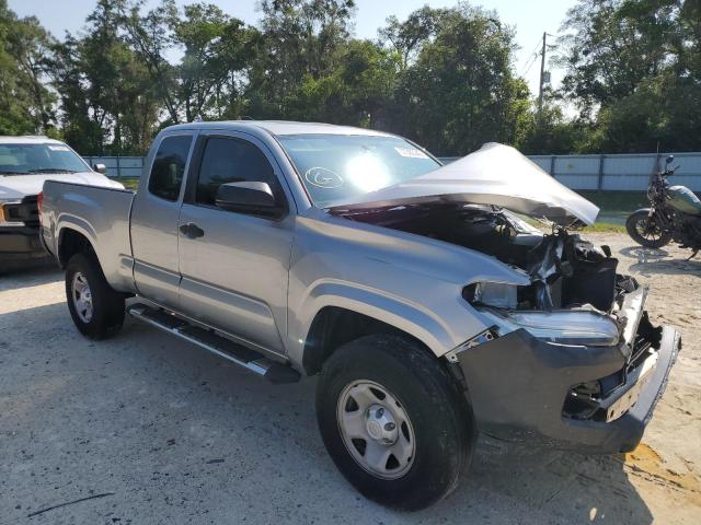 5TFRX5GN9HX077891 - 2017 TOYOTA TACOMA ACCESS CAB ვერცხლისფერი ფოტო 4