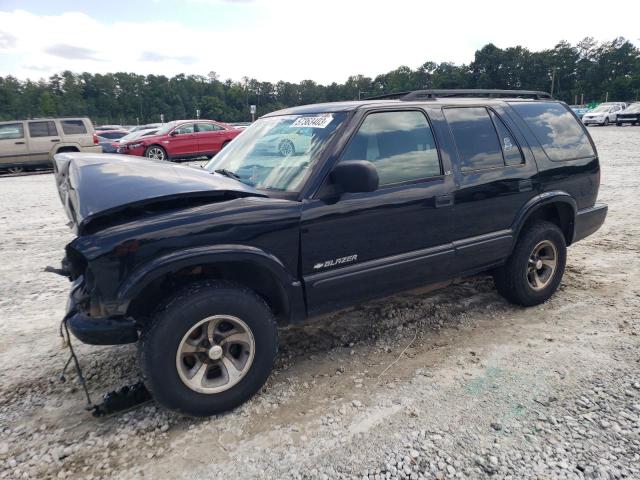 1GNCS13W82K159912 - 2002 CHEVROLET BLAZER BLACK photo 1