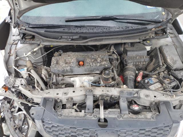 2HGFG3B07CH526535 - 2012 HONDA CIVIC EXL SILVER photo 11