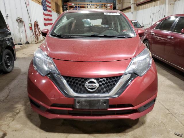 3N1CE2CP7HL365294 - 2017 NISSAN VERSA NOTE S BURGUNDY photo 5