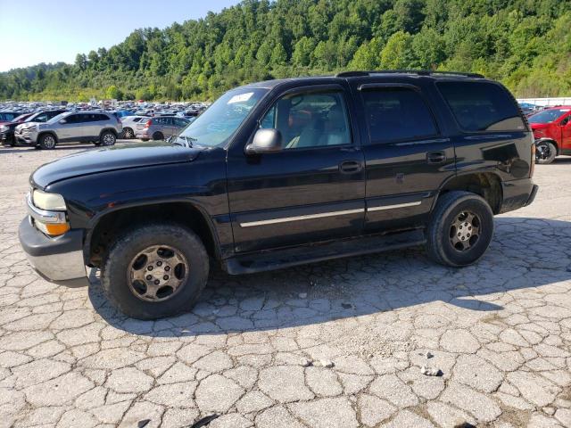 1GNEK13V74J248668 - 2004 CHEVROLET TAHOE K1500 BLACK photo 1