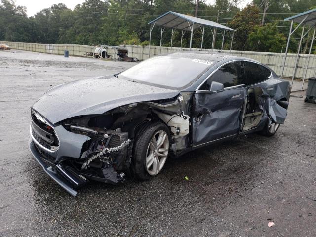 5YJSA1CN0DFP26256 - 2013 TESLA MODEL S Boz foto 1