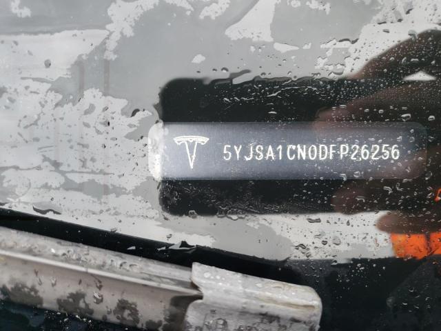 5YJSA1CN0DFP26256 - 2013 TESLA MODEL S Boz foto 12