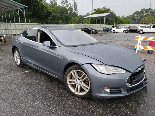 5YJSA1CN0DFP26256 - 2013 TESLA MODEL S Boz foto 4