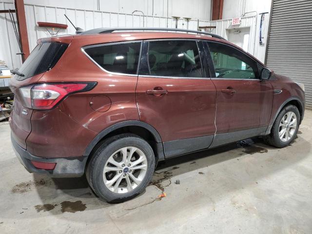 1FMCU9HD1JUA09874 - 2018 FORD ESCAPE SEL ყავისფერი ფოტო 3
