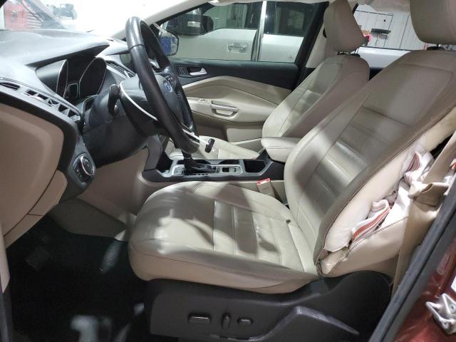 1FMCU9HD1JUA09874 - 2018 FORD ESCAPE SEL ყავისფერი ფოტო 7