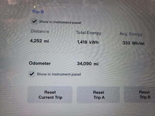 5YJSA1E18GF147174 - 2016 TESLA MODEL S Սպիտակ լուսանկար 9