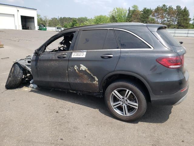 W1N0G8EB4NV326682 - 2022 MERCEDES-BENZ GLC 300 4MATIC GRAY photo 2