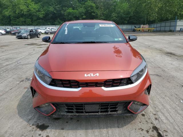 3KPF54AD9PE540808 - 2023 KIA FORTE GT LINE ORANGE photo 5