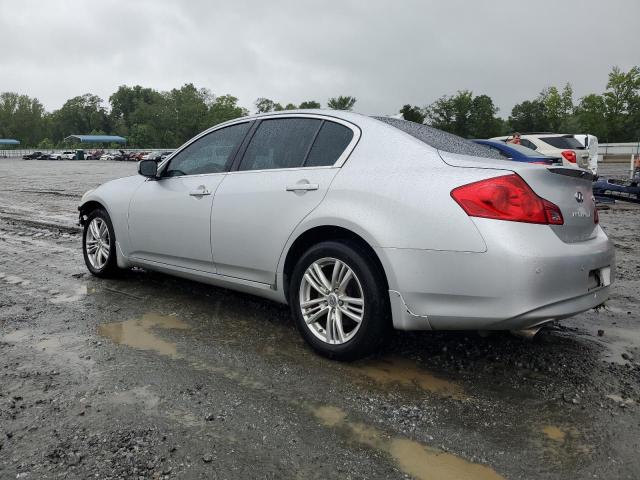 JN1CV6AR7BM404698 - 2011 INFINITI G37 SILVER photo 2