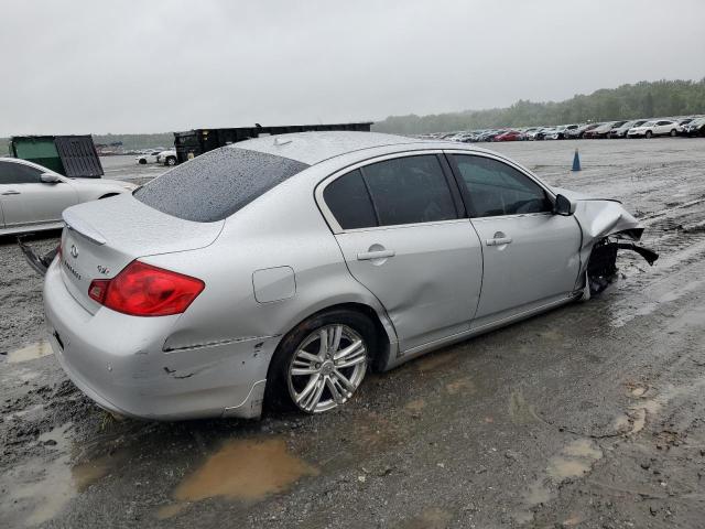 JN1CV6AR7BM404698 - 2011 INFINITI G37 SILVER photo 3