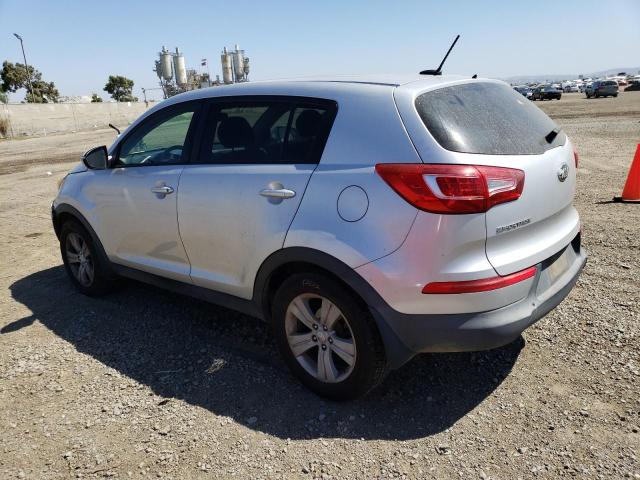 KNDPB3A26D7521196 - 2013 KIA SPORTAGE BASE SILVER photo 2