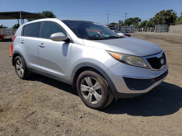 KNDPB3A26D7521196 - 2013 KIA SPORTAGE BASE SILVER photo 4