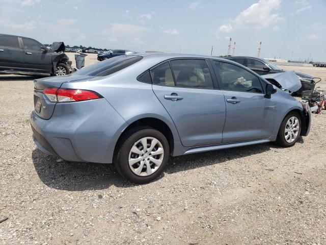 JTDEPMAE7N3012400 - 2022 TOYOTA COROLLA LE BLUE photo 3