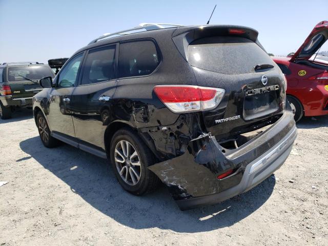 5N1AR2MMXDC633866 - 2013 NISSAN PATHFINDER S BLACK photo 2