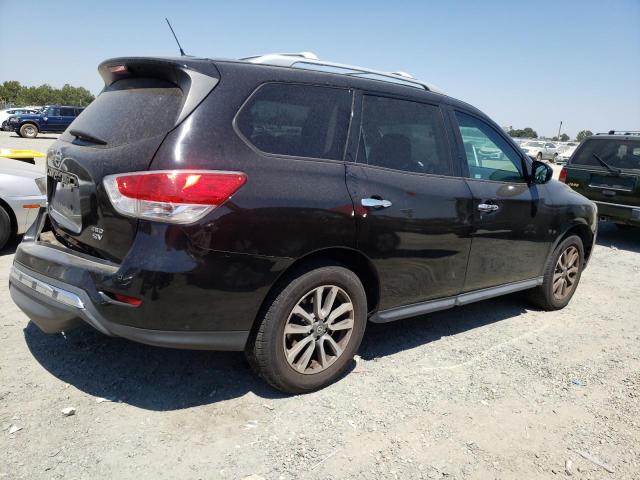 5N1AR2MMXDC633866 - 2013 NISSAN PATHFINDER S BLACK photo 3