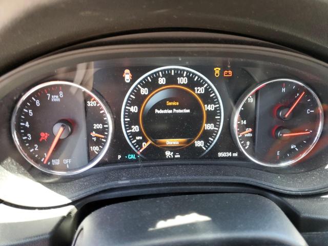 W04GS6SS9J1122730 - 2018 BUICK REGAL GS CHARCOAL photo 9