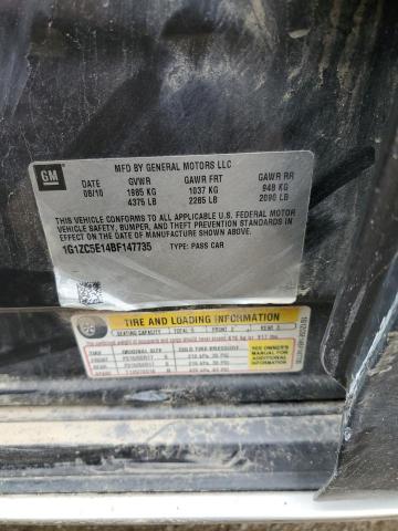 1G1ZC5E14BF147735 - 2011 CHEVROLET MALIBU 1LT 灰色 照片 13