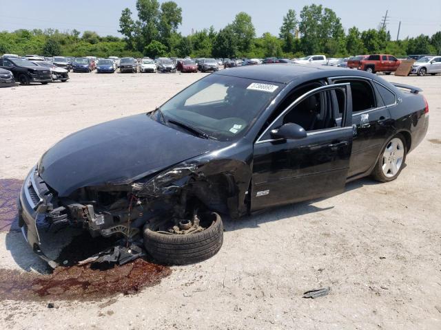 2G1WD58C279247975 - 2007 CHEVROLET IMPALA SUPER SPORT BLACK photo 1