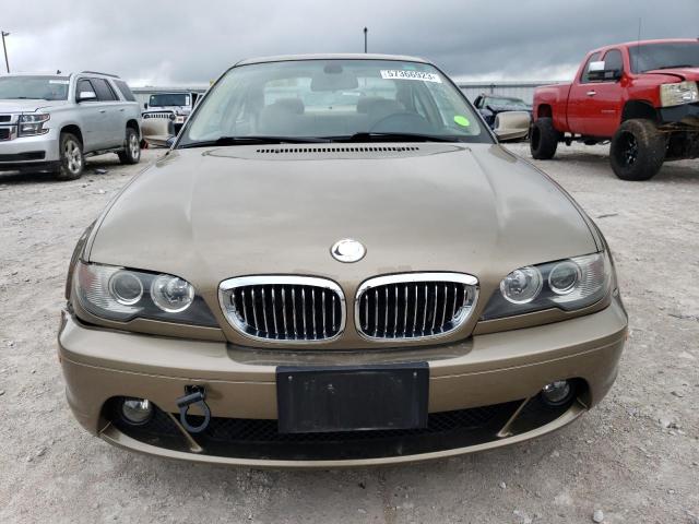 WBABD33455PL06197 - 2005 BMW 325 CI GOLD photo 5