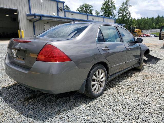 1HGCM65566A053704 - 2006 HONDA ACCORD EX GRAY photo 3