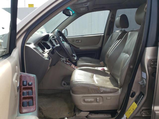 JTEEP21A850127747 - 2005 TOYOTA HIGHLANDER LIMITED BEIGE photo 7