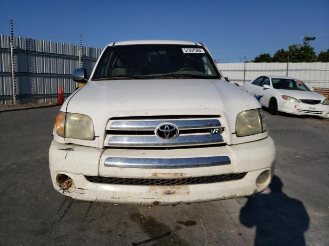 5TBBT44173S427034 - 2003 TOYOTA TUNDRA ACCESS CAB SR5 WHITE photo 5