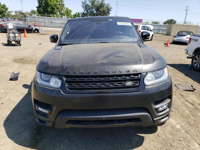 SALWV2EF9GA544580 - 2016 LAND ROVER RANGE ROVE AUTOBIOGRAPHY BLACK photo 5