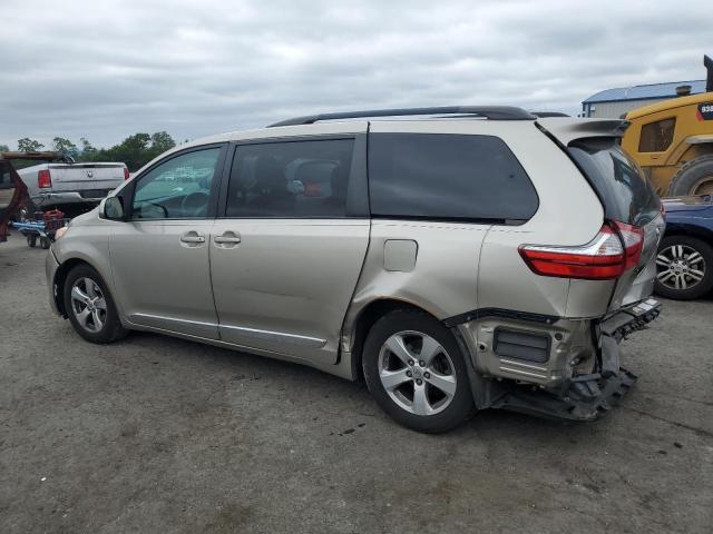 5TDKZ3DC0HS781678 - 2017 TOYOTA SIENNA LE BEIGE photo 2