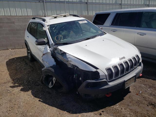 1C4PJMBS4FW634127 - 2015 JEEP CHEROKEE TRAILHAWK WHITE photo 1