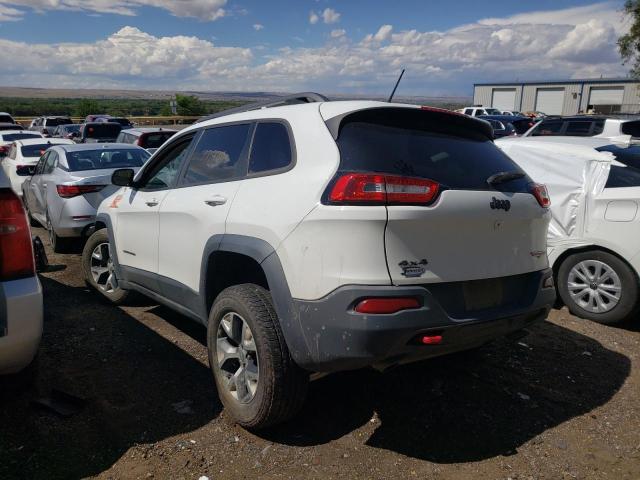 1C4PJMBS4FW634127 - 2015 JEEP CHEROKEE TRAILHAWK WHITE photo 3