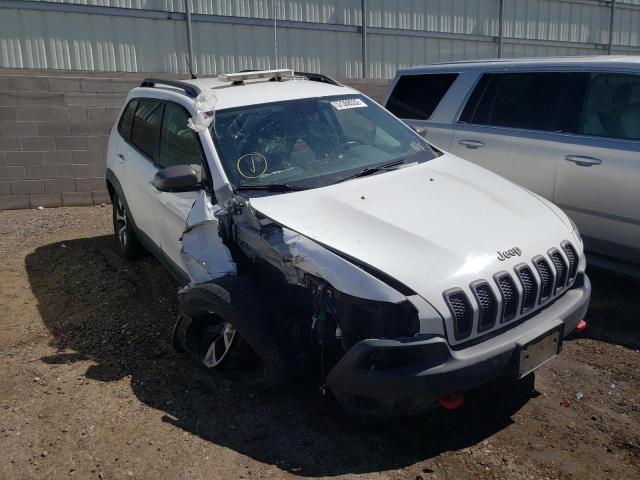 1C4PJMBS4FW634127 - 2015 JEEP CHEROKEE TRAILHAWK WHITE photo 9