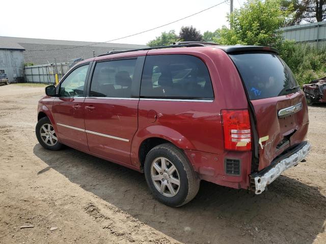 2A4RR8D18AR376591 - 2010 CHRYSLER TOWN & COU TOURING PLUS BURGUNDY photo 2