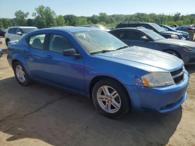 1B3LC46KX8N631696 - 2008 DODGE AVENGER SE BLUE photo 4