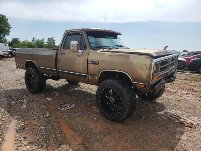 1B7KE3683KS168134 - 1989 DODGE D-SERIES D300 TAN photo 4