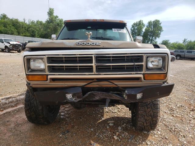 1B7KE3683KS168134 - 1989 DODGE D-SERIES D300 TAN photo 5