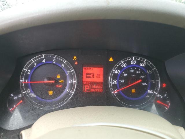 JNKAJ09F88M350195 - 2008 INFINITI EX35 BASE ლურჯი ფოტო 9