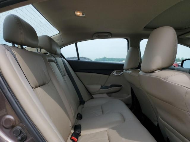 2HGFB2F92DH526249 - 2013 HONDA CIVIC EXL 棕色 照片 10