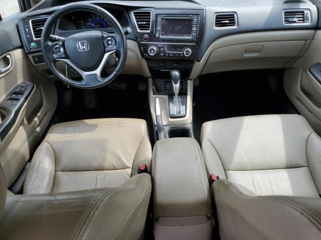 2HGFB2F92DH526249 - 2013 HONDA CIVIC EXL 棕色 照片 8
