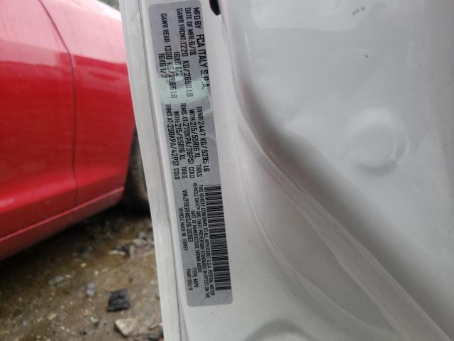 ZFBERFAB3J6L38363 - 2018 RAM PROMASTER თეთრი ფოტო 12