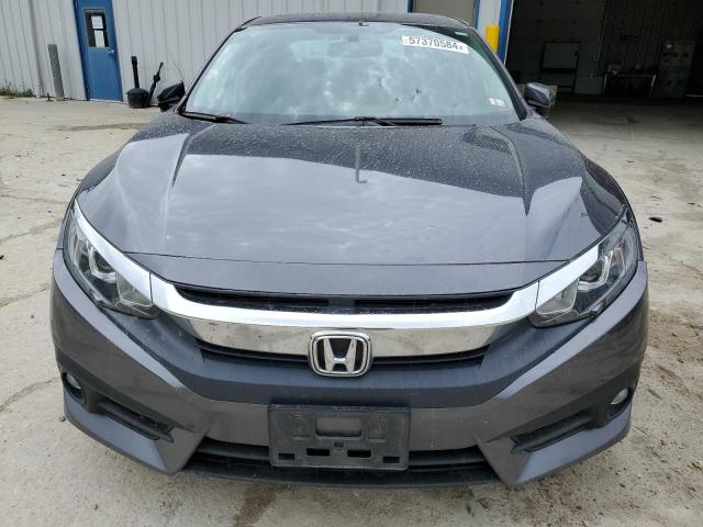 2HGFC1F78JH642086 - 2018 HONDA CIVIC EXL GRAY photo 5