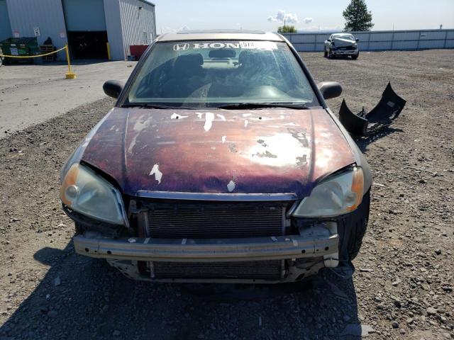 2HGES26703H510799 - 2003 HONDA CIVIC EX SILVER photo 5