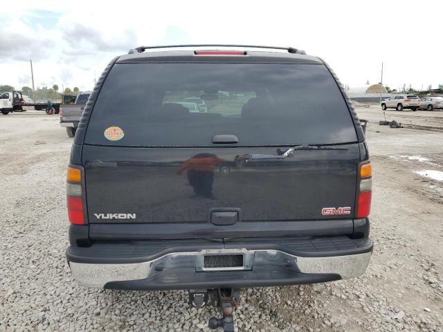 1GKEK13T25J226817 - 2005 GMC YUKON BLACK photo 6