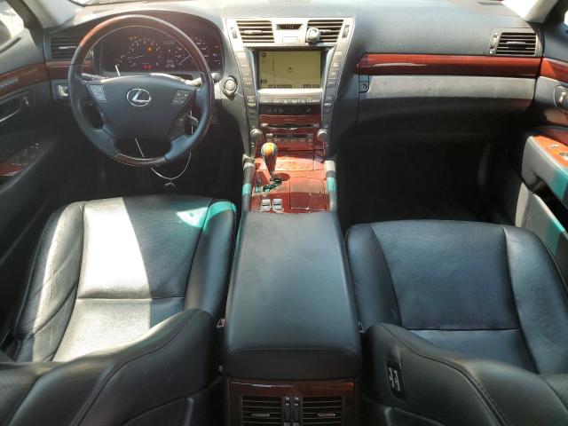 JTHGL46F285032678 - 2008 LEXUS LS 460L BLACK photo 8