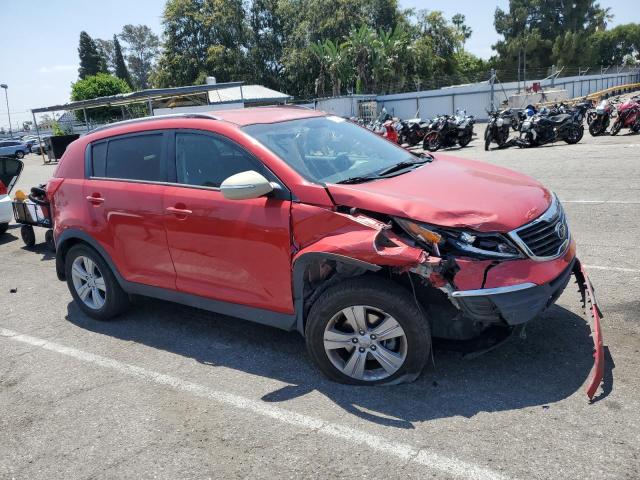 KNDPB3A26D7516063 - 2013 KIA SPORTAGE BASE RED photo 4