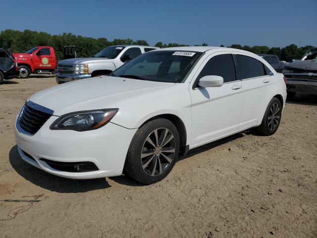 1C3CCBBG0DN712032 - 2013 CHRYSLER 200 TOURING WHITE photo 1