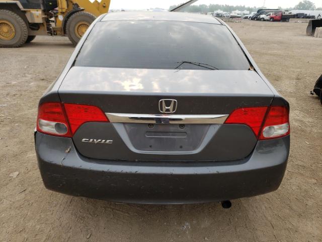 19XFA16919E025903 - 2009 HONDA CIVIC EXL GRAY photo 6