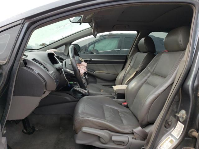 19XFA16919E025903 - 2009 HONDA CIVIC EXL GRAY photo 7