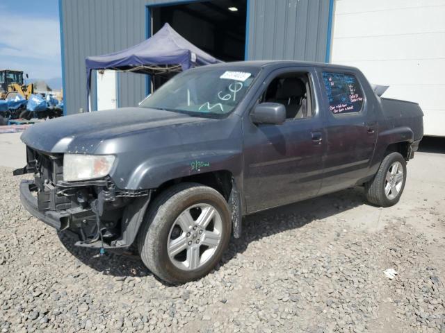 5FPYK1F57BB451489 - 2011 HONDA RIDGELINE RTL GRAY photo 1